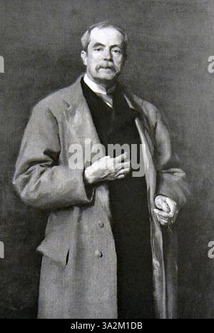 Ce portrait de John Joseph Townsend réalisé en 1882 par John Singer Sargent, peint à Paris, met en valeur la présence digne du sujet avec un pinceau raffiné et des détails réalistes. Banque D'Images