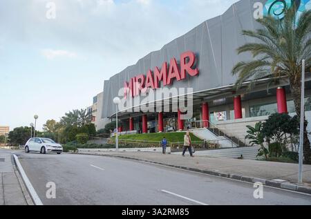 Centre commercial et de loisirs Miramar, Fuengirola, Costa del sol, Espagne. Banque D'Images