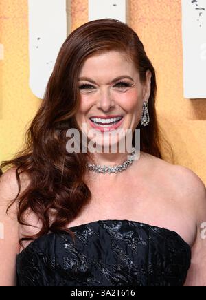 Londres, Royaume-Uni. 13 mars 2025. Debra Messing arrivant à la première européenne des Alto Knights, Curzon Mayfair. Crédit : Doug Peters/EMPICS/Alamy Live News Banque D'Images