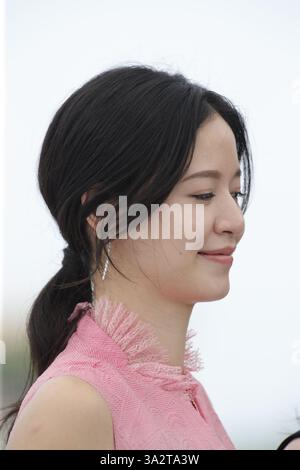 CANNES, FRANCE - 12 JUILLET : Sonia Yuan à la photocall 'Drive My car' lors de la 74e édition du Festival de Cannes le 12 juillet 2021 à Cannes, France. CAP/GOL ©GOL/Capital Pictures Banque D'Images