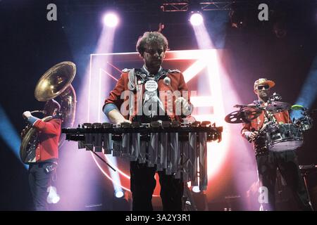 Danemark, Copenhague. 13 mars 2025. Danemark, Copenhague. 13 mars 2025. Le groupe allemand meute fait un concert live à Poolen à Copenhague. Crédit : Gonzales photo/Alamy Live News Banque D'Images