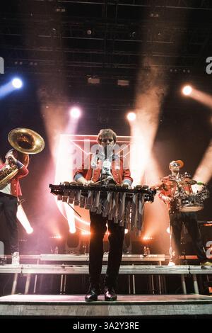 Danemark, Copenhague. 13 mars 2025. Danemark, Copenhague. 13 mars 2025. Le groupe allemand meute fait un concert live à Poolen à Copenhague. Crédit : Gonzales photo/Alamy Live News Banque D'Images