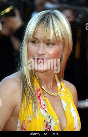 16 mai 2002 - Scarborough, North Yorkshire, Angleterre - PATRICIA ARQUETTE.ACTRESS.FRANCE.CANNES FILM FESTIVAL, CANNES,.16/05/2002.DI2056.CREDIT:(image crédit : © Globe photos/ZUMAPRESS.com) Banque D'Images