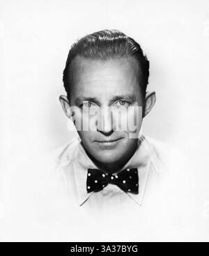 21 mars 2006 - Bing Crosby, Portrait publicitaire, vers 1955 (image crédit : © Glasshouse/ZUMA Wire) Banque D'Images
