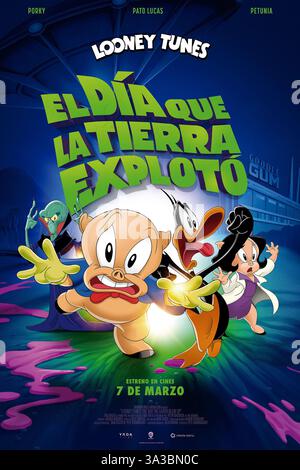 JOUR OÙ LA TERRE EXPLOSE, LE FILM : A LOONEY TUNES (2024), RÉALISÉ PAR PETER BROWNGARDT. Crédit : WARNER BROS. ANIMATION / album Banque D'Images