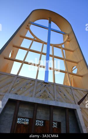 Bagdad, Bagdad en Irak - 14 novembre 2024 : visite de l'église catholique Sydat Al Nejat Syriac, cathédrale Sayidat al-Nejat Banque D'Images