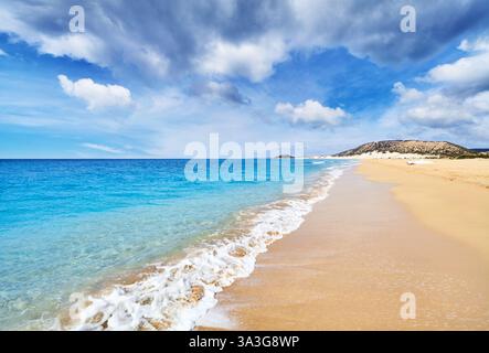Golden Beach la meilleure plage de Chypre, la péninsule de Karpas, Chypre du Nord Banque D'Images