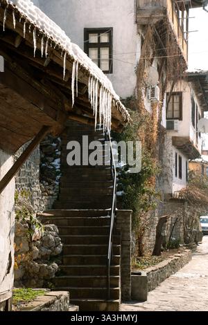 Quartier traditionnel Banque D'Images