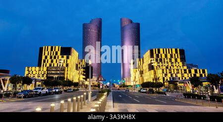 Célébrations du Ramadan à Lusail Boulevard Doha Qatar 18-03-2025 Banque D'Images