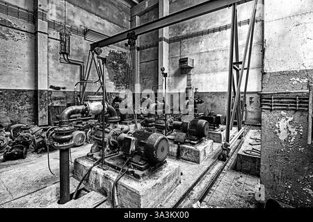 Maschinenhalle Wasserwerk a perdu des places Banque D'Images