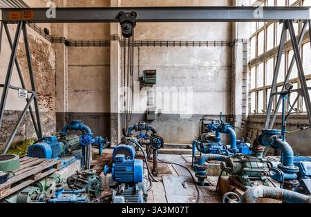 Maschinenhalle Wasserwerk a perdu des places Banque D'Images
