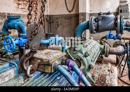 Maschinenhalle Wasserwerk a perdu des places Banque D'Images