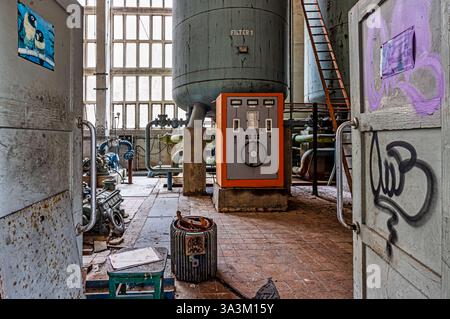 Maschinenhalle Wasserwerk a perdu des places Banque D'Images