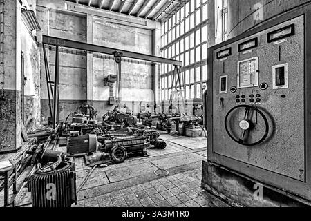 Maschinenhalle Wasserwerk a perdu des places Banque D'Images