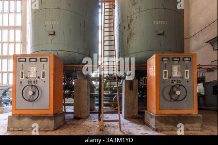 Maschinenhalle Wasserwerk a perdu des places Banque D'Images
