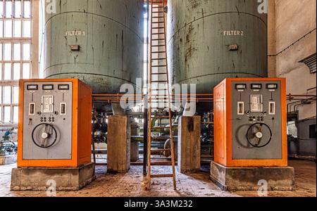 Maschinenhalle Wasserwerk a perdu des places Banque D'Images