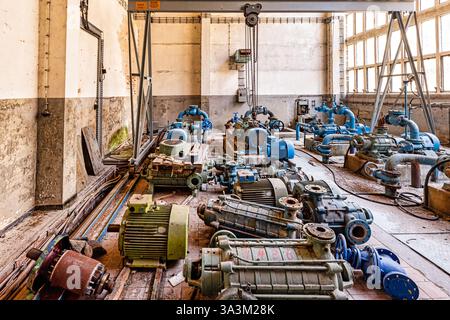 Maschinenhalle Wasserwerk a perdu des places Banque D'Images