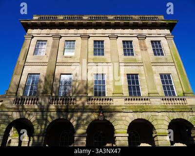 Le Crescent a Grade I bâtiment classé dans Buxton Derbyshire Angleterre Banque D'Images