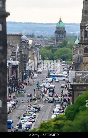 George Street Édimbourg Écosse Banque D'Images