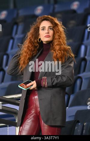 Paris, France. 16 mars 2025. Chiara Picone lors du match de la 26ème Journée de Ligue 1 McDonald's entre le PSG et l'Olympique de Marseille, au Parc des Princes, le 16 mars 2025 - 16/03/2025 - France/Ile-de-France (région)/Paris - Julien Mattia/le Pictorium crédit : LE PICTORIUM/Alamy Live News Banque D'Images