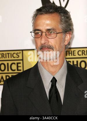 9 janvier 2006 - Santa Monica, Californie, USA - DAVID STRATHAIRN -.Le 11ème Critics Choice Awards annuels -.SANTA MONICA CIVIC AUDITORIUM -.SANTA MONICA, Californie - .01-09-2006 -. NINA PROMMER/ 2006.K46335NP.(Image Crédit : © Globe Photos/ZUMAPRESS.com) Banque D'Images
