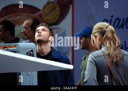 13 octobre 2006 - New York, New York, USA - K50215AR.Ryan Phillippe au tournage sur son nouveau film..New York..10-12-2006. Andrea Renault / 2006.(Image Crédit : © Globe Photos/ZUMAPRESS.com) Banque D'Images