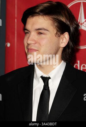 5 janvier 2008 - Palm Springs, CALIFORNIE, États-Unis - EMILE HIRSCH -.2008 PALM SPRINGS FILM FESTIVAL -. PALM SPRINGS, CALIFORNIE -.01-05-2008 -. NINA PROMMER/ 2007 . K55619NP(crédit image : © Globe photos/ZUMAPRESS.com) Banque D'Images