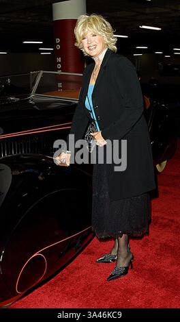 14 juin 2002 - Los Angeles, Californie, USA - ..VOITURES & STARS GALA À LA PETERSEN AUTOMOTIVE MUSEUM.LOS ANGELES, CA.13 JUIN 2002. NINA PROMMER/ 2002 K25300NP(Image Crédit : © Globe Photos/ZUMAPRESS.com) Banque D'Images
