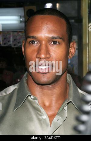 12 MARS 2004 - HOLLYWOOD, CALIFORNIE, ÉTATS-UNIS - K35466TR.THE LADYKILLERS PREMIÈRE MONDIALE AU EL CAPITAN THEATRE, HOLLYWOOD, CALIFORNIE.03/12/04. TOM RODRIGUEZ/ 2004. HENRY SIMMONS. (Crédit image : © Globe photos/ZUMAPRESS.com) Banque D'Images