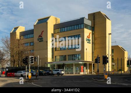 Unir le bâtiment de l'Union dans le centre-ville, Jack Jones House, Churchill Way, Liverpool, Merseyside, Angleterre, Royaume-Uni Banque D'Images