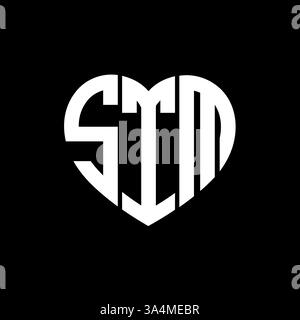 STM unique moderne plat abstrait géométrique initiales géométriques vectorielles design de logo de lettre. Logo monogramme STM. Illustration de Vecteur