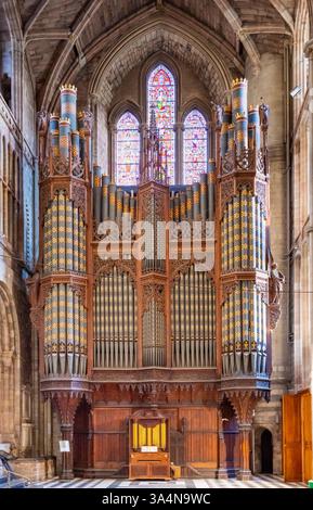 Situé dans le Trancept de la cathédrale, une structure historique, datant du XIXe siècle. Banque D'Images