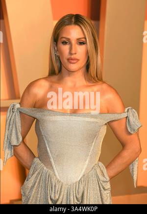 BEVERLY HILLS, CALIFORNIE - 2 MARS : Ellie Goulding assiste à la Vanity Fair Oscar Party 2025 organisée par Radhika Jones au Wallis Annenberg Center for the Performing Arts le 2 mars 2025 à Beverly Hills, Californie. Crédit : Jeffrey Mayer / MediaPunch Banque D'Images