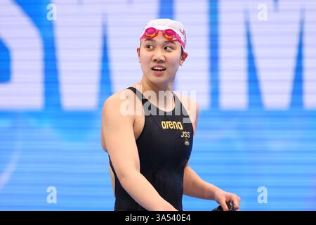 Centre aquatique de Tokyo, Tokyo, Japon. 20 mars 2025. Miyu Namba, 20 MARS 2025 - natation : Championnats du Japon de natation (JAPON NATATION 2025) finale féminine de 400 m libre au Tokyo Aquatics Centre, Tokyo, Japon. Crédit : YUTAKA/AFLO SPORT/Alamy Live News Banque D'Images
