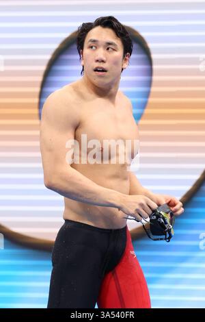 Centre aquatique de Tokyo, Tokyo, Japon. 20 mars 2025. Katsuhiro Matsumoto, 20 MARS 2025 - natation : Championnats du Japon de natation (JAPON NATATION 2025) finale masculine de papillon sur 50 m au Tokyo Aquatics Centre, Tokyo, Japon. Crédit : YUTAKA/AFLO SPORT/Alamy Live News Banque D'Images