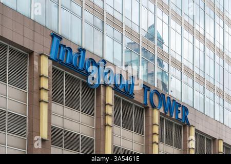 Jakarta, Indonésie - 26 janvier 2025 : Indofood Tower à Jakarta, Indonésie. Banque D'Images