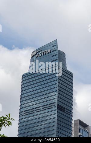 Jakarta, Indonésie - 26 janvier 2025 : ASTRA International siège à Jakarta, Indonésie. Banque D'Images