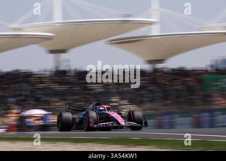10 GASLY Pierre (fra), Alpine F1 Team A525, action10 GASLY Pierre (fra), Alpine F1 Team A525, action lors du Grand Prix de Chine Heineken de formule 1 2025, 2ème manche du Championnat du monde FIA de formule 1 2025 du 21 au 23 mars 2025 sur le circuit international de Shanghai, à Shanghai, Chine Banque D'Images