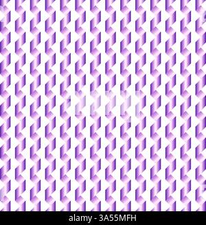 Motif sans couture de bandes abstraites violettes Illustration de Vecteur