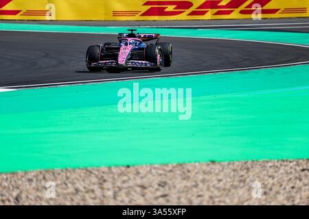 PIERRE GASLY (FRA) d'Alpine #10 lors du GRAND PRIX DE CHINE HEINEKEN DE FORMULE 1 2025 au Shanghai Audi International circuit, Shanghai, Chine le 21 mars 2025 crédit : Antoine Lapeyre/Every second Media Banque D'Images