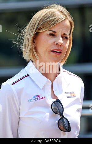 Shanghai, Chine. 22 mars 2025. Susie Wolff (GBR) Directrice générale de F1 Academy. 22.03.2025. Championnat du monde de formule 1, Rd 2, Grand Prix de Chine, Shanghai, Chine, sprint et journée de qualification. Le crédit photo devrait se lire : XPB/Alamy Live News. Banque D'Images