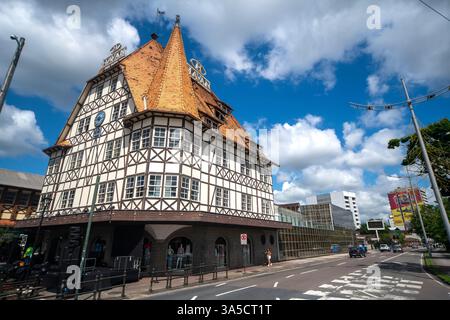 Architecture germanique dans le Havan Shop de la ville de Blumenau, domaine de Santa Catarina, Brésil Banque D'Images