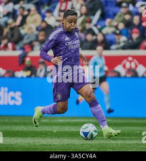 Harrison, NJ, États-Unis - 15 MARS 2025 : vue générale du match MLS entre les New York Red Bulls et Orlando City SC ***USAGE ÉDITORIAL SEULEMENT *** Banque D'Images