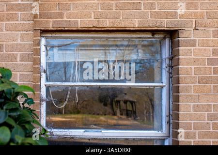 Hôpital historique Dorothea dix et nouveau parc urbain Dorothea dix, Raleigh, Caroline du Nord Banque D'Images