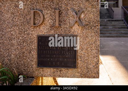Hôpital historique Dorothea dix et nouveau parc urbain Dorothea dix, Raleigh, Caroline du Nord Banque D'Images