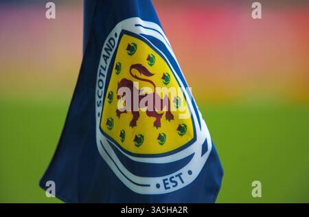 Glasgow, Royaume-Uni. 23 mars 2025. Hampden Park lors du match de l'UEFA Nations League à Hampden Park, Glasgow. Le crédit photo devrait se lire : Neil Hanna/Sportimage crédit : Sportimage Ltd/Alamy Live News Banque D'Images