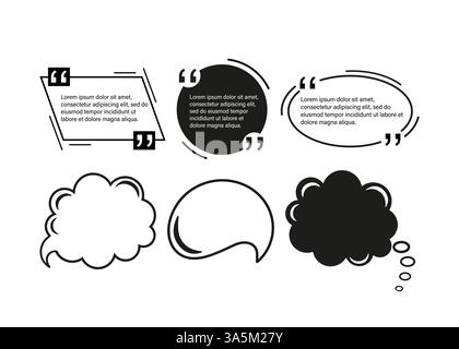 Jeu de griffonnages. Jeu de vecteurs dessinés à la main. Modèle de cadre. Icône de vecteur de ligne. Icône d'ampoule. Illustration de Vecteur