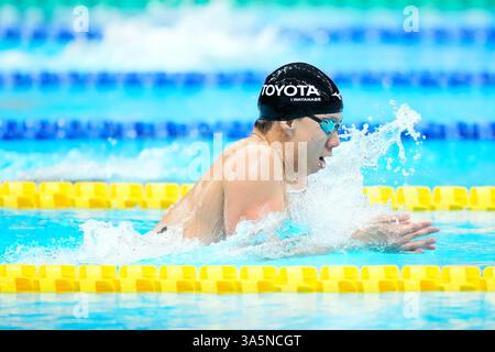 Centre aquatique de Tokyo, Tokyo, Japon. 22 mars 2025. Ippei Watanabe, 22 MARS 2025 - natation : Championnats du Japon de natation (JAPON NATATION 2025) finale masculine du 200 m brasse au Tokyo Aquatics Centre, Tokyo, Japon. Crédit : AFLO SPORT/Alamy Live News Banque D'Images