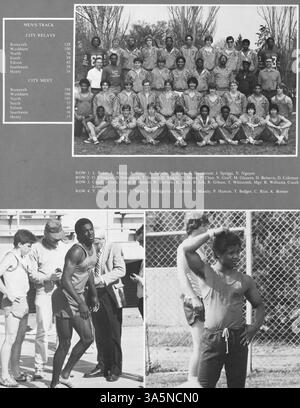 Cette édition 1984 de l'annuaire « Wahian » de l'école secondaire Washburn met en lumière les moments clés de l'année scolaire 1983-1984, documentant les réalisations des étudiants, les événements sportifs et les rôles des professeurs et des clubs dans la communauté de l'école. Banque D'Images