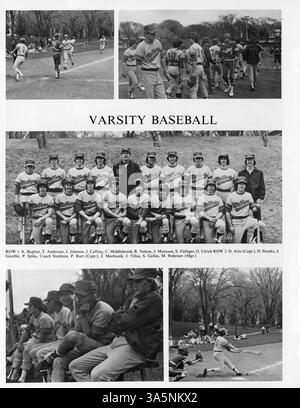 L'annuaire Wahian 1976 de Washburn High School comprend des photographies et des détails sur les étudiants, les professeurs, les activités parascolaires et l'athlétisme, reflétant les événements de l'année scolaire 1975-1976. Banque D'Images